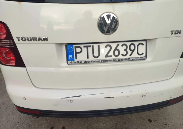 Volkswagen Touran cena 23500 przebieg: 192364, rok produkcji 2010 z Płońsk małe 352